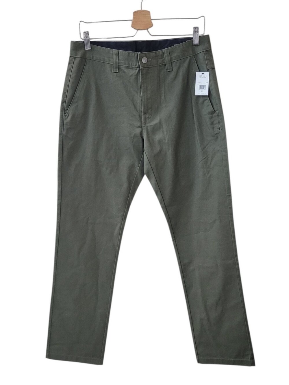 VOLCOM Military Green Vmonty Pant Size 31